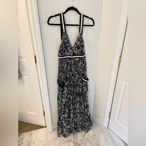 Marc by Marc Jacobs Silk & Cotton Blend Maxi dress